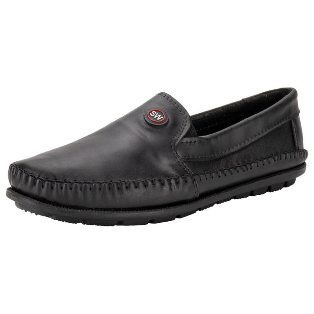 Mocassim Masculino Steffi Way - 100 PRETO 04 37