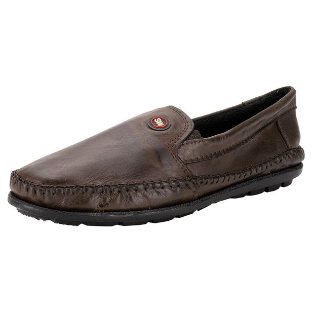 Mocassim Masculino Steffi Way - 100 CAFÉ 03 38