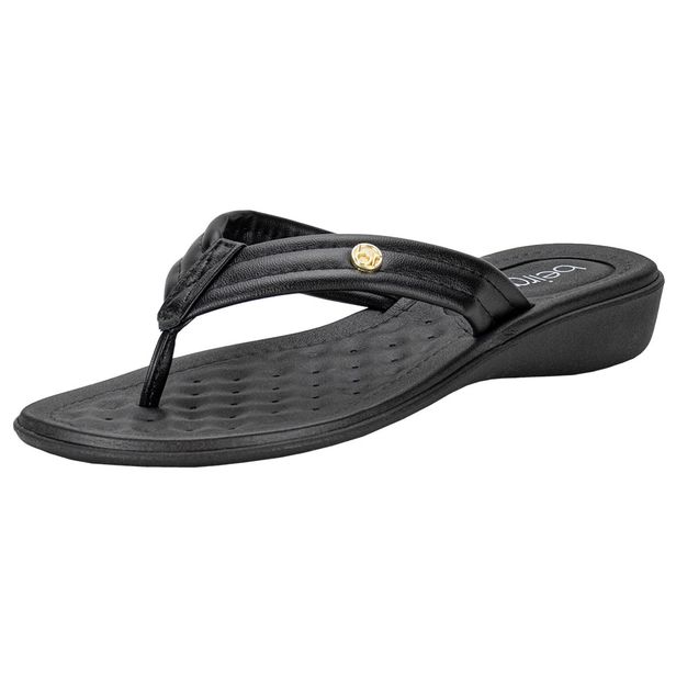 Tamanco Feminino Flat Beira Rio 8224846 PRETO 35