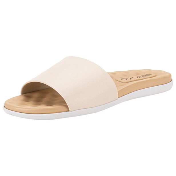 Chinelo Feminino Slide Beira Rio - 8360303 MARFIM 36