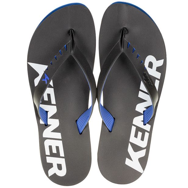 Chinelo Masculino Red Kenner - HOK PRETO/AZUL 01 38