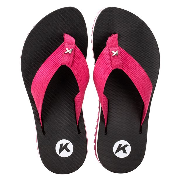 Chinelo Feminino Kyra Pro Kenner DMQ PRETO/ROSA 34