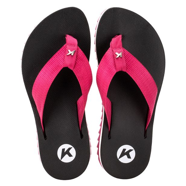 Chinelo Feminino Kyra Pro Kenner DMQ PRETO/ROSA 35