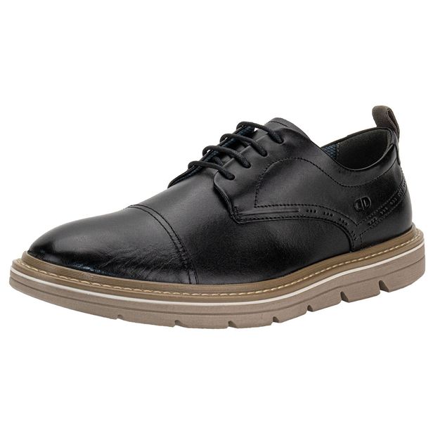 Sapato Masculino Jeff Democrata 604101 PRETO 37