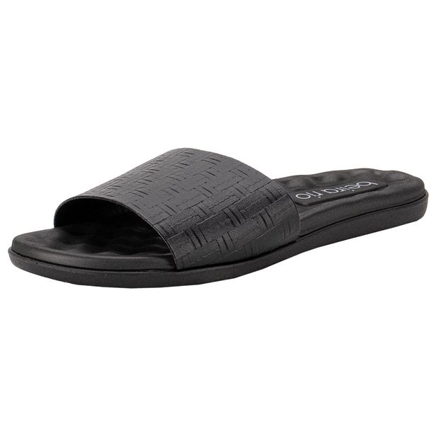 Chinelo Feminino Slide Beira Rio 8360303 PRETO 34