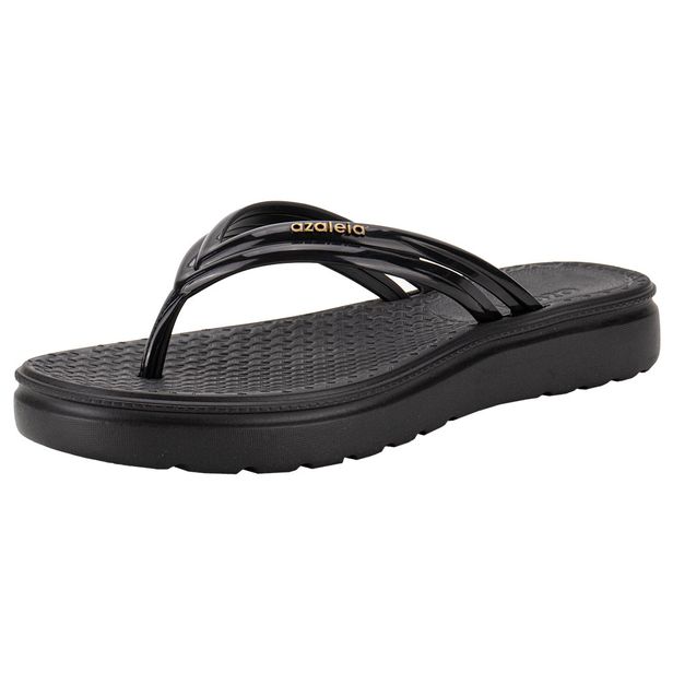 Tamanco Feminino Flat Jo Azaleia 19089 PRETO 33/34