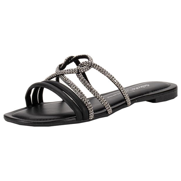Tamanco Feminino Flat Dakota Y7922 PRETO 34
