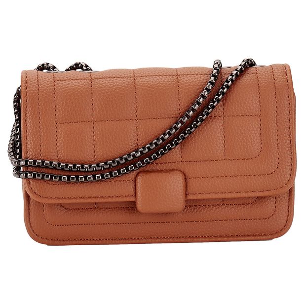 Bolsa Feminina Transversal H.E CY010 CARAMELO