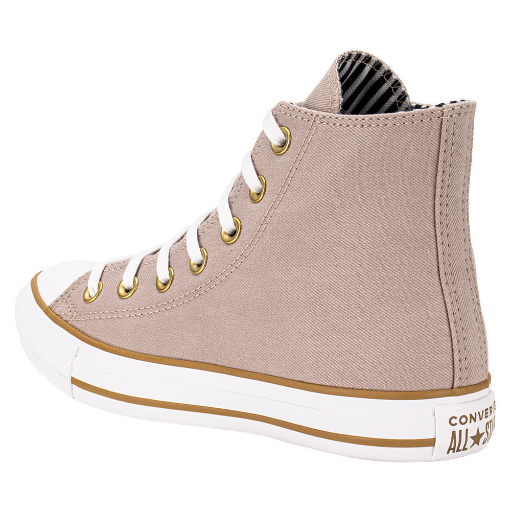 Tênis Chuck Taylor Cano Alto Converse All Star CT2661 BEGE