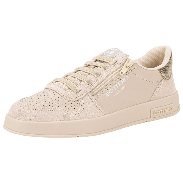 Tênis Feminino Casual Botsmash Bottero 364902 MARFIM 34