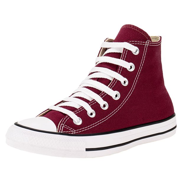 Tênis Chuck Taylor Cano Alto Converse All Star CT0004 VINHO 33