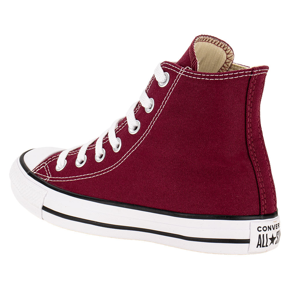 Tênis Chuck Taylor Cano Alto Converse All Star CT0004 VINHO