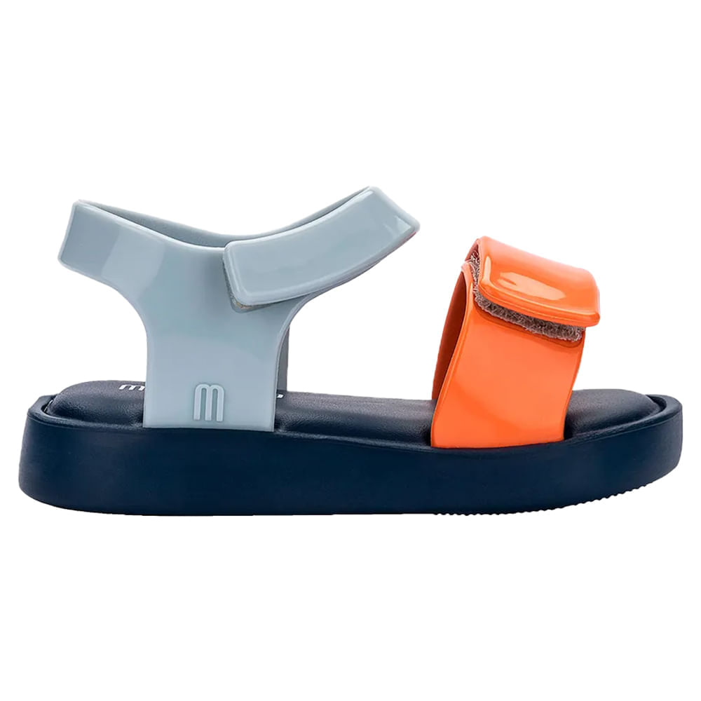 Mini Melissa Jump Baby 32834 AZUL/LARANJA | Clovis Calçados