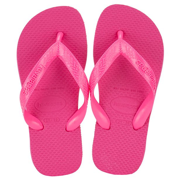 Chinelo Infantil Top Kids Havaianas 4000029 PINK 01 27/28