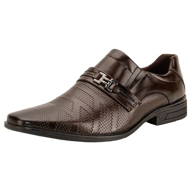 Sapato Masculino Social Bkarellus - TR081 CAFÉ 38