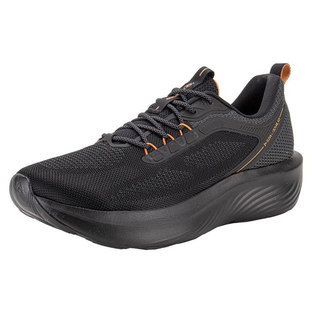 Tênis Masculino Ritmo Olympikus 43523343 PRETO/LARANJA 38