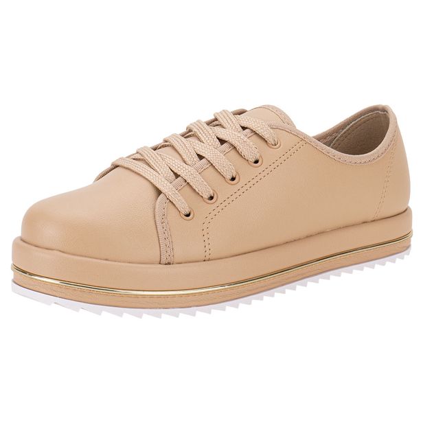 Tênis Feminino Beira Rio - 41961003 BEGE 34