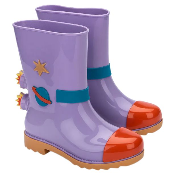 Mini Melissa Rain Boot + Fábula 33677 LILÁS 28