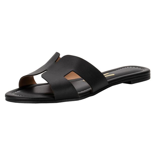 Tamanco Feminino Flat Vizzano 6371367 PRETO 34