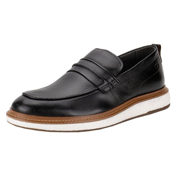 Sapato Masculino Clark Pulse Democrata 604203 PRETO 38