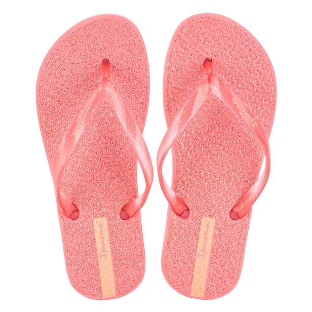 Chinelo Infantil Feminino Glitter Ipanema 26622 CORAL 23/24