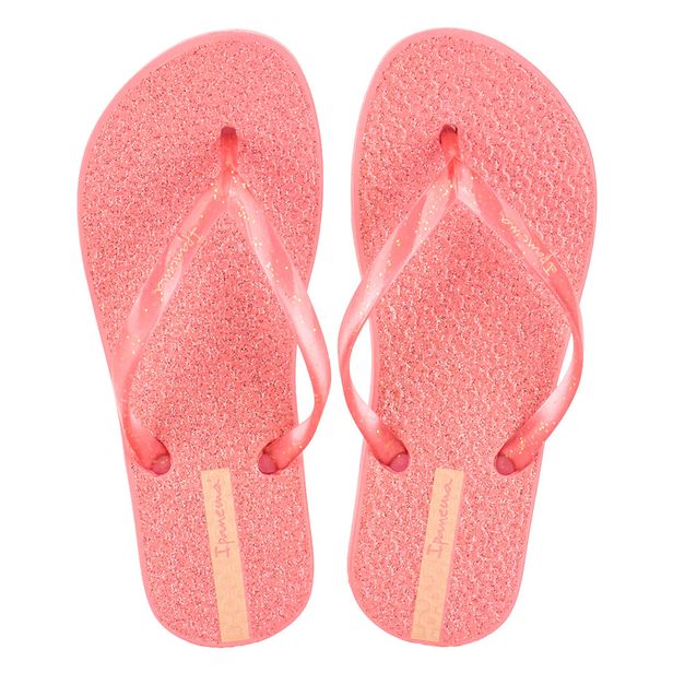 Chinelo Infantil Feminino Glitter Ipanema 26622 CORAL 27/28