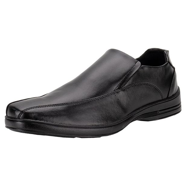 Sapato Masculino Social Mais Leve 900 PRETO 01 37