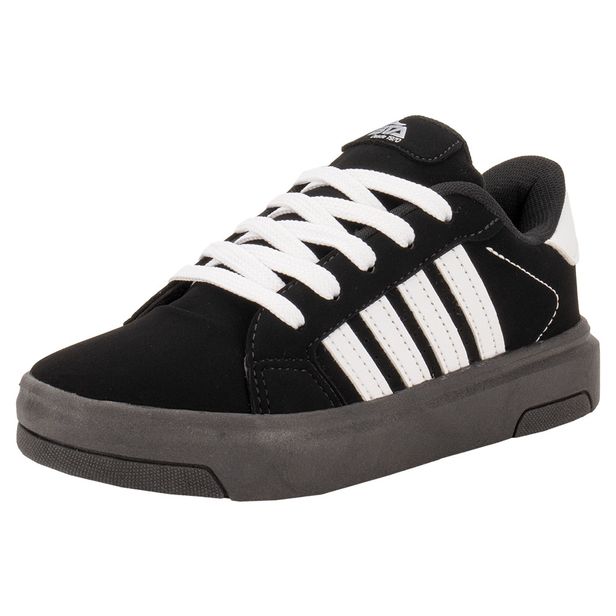 Tênis Infantil Masculino Batatinha 2007 PRETO/BRANCO 28