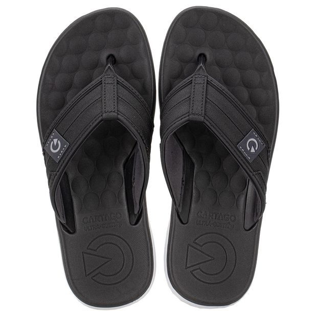 Chinelo Masculino Sintra Cartago 12482 PRETO 37/38