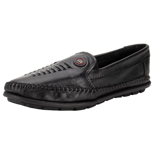 Mocassim Masculino Steffi Way - 103 PRETO 02 37