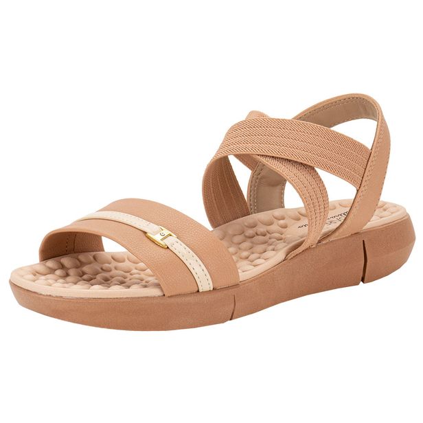 Sandália Feminina Flat Modare - 7142102 SALMÃO 01 34