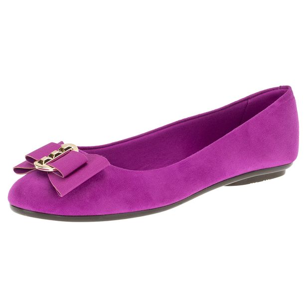 Sapatilha Feminina Moleca - 50941502 ROXO 35