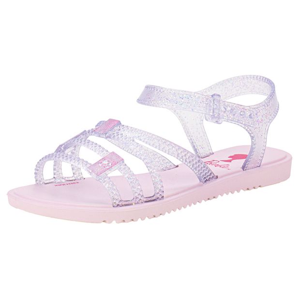 Sandália Infantil Barbie Uni Grendene Kids 23057 LILÁS 25