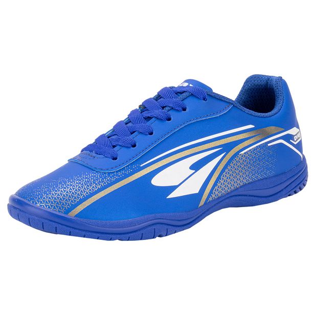 Chuteira Infantil Masculina Indoor Spedy Dray 303 AZUL/BRANCO 28