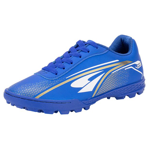 Chuteira Infantil Masculina Society Spedy Dray 303 AZUL/BRANCO 28