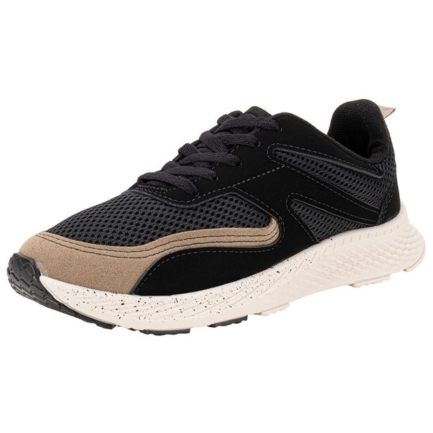 Tênis Infantil Masculino Molekinho 2865204 PRETO/BEGE 27