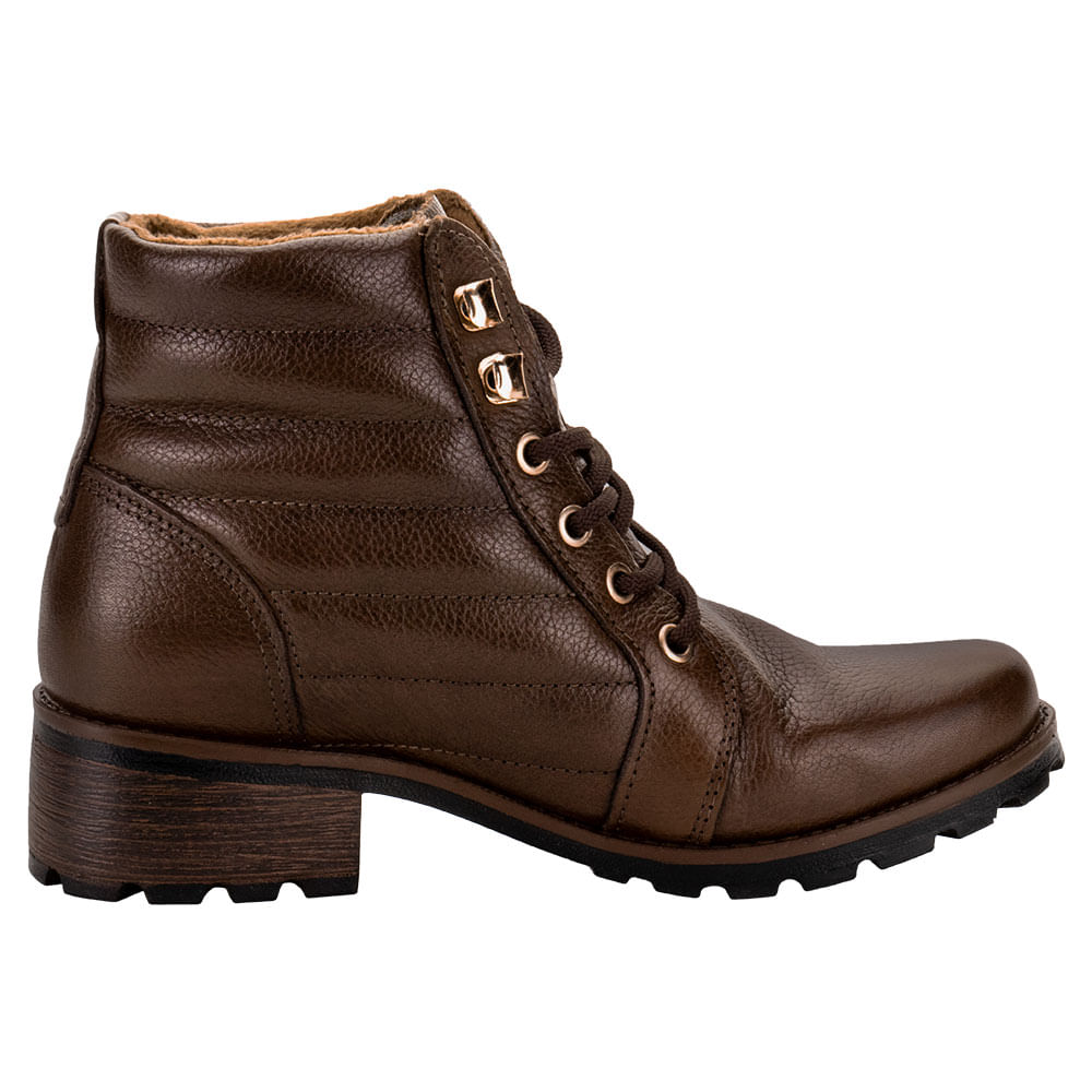 Coturno Botas Loja Constance Cano Curto Bota Tratorada Constance