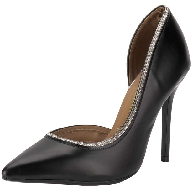 Scarpin Feminino Salto Fino Vizzano 1421110 PRETO 01 36
