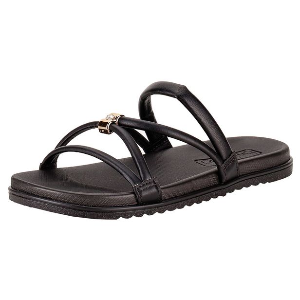 Tamanco Feminino Flat Beira Rio 8529102 PRETO 01 34