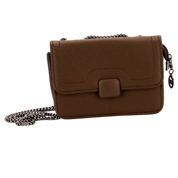 Bolsa Feminina Transversal H.E BY019 CAFÉ