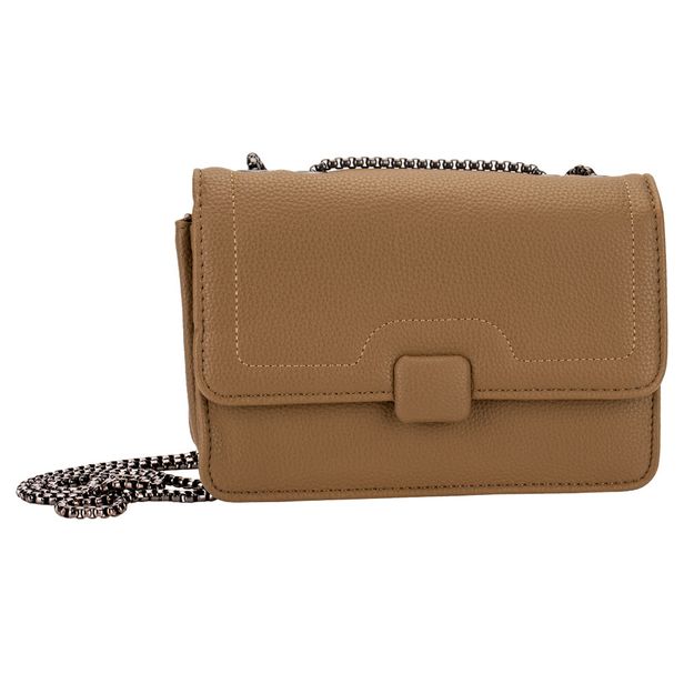 Bolsa Feminina Transversal H.E BY019 CAQUI
