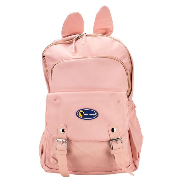 Mochila Feminina Arara Dourada -6624 ROSA 01