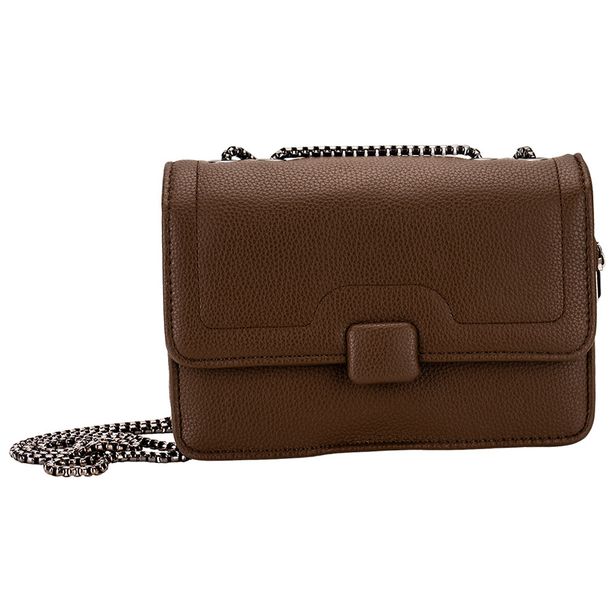 Bolsa Feminina Transversal H.E BY019 CAFÉ