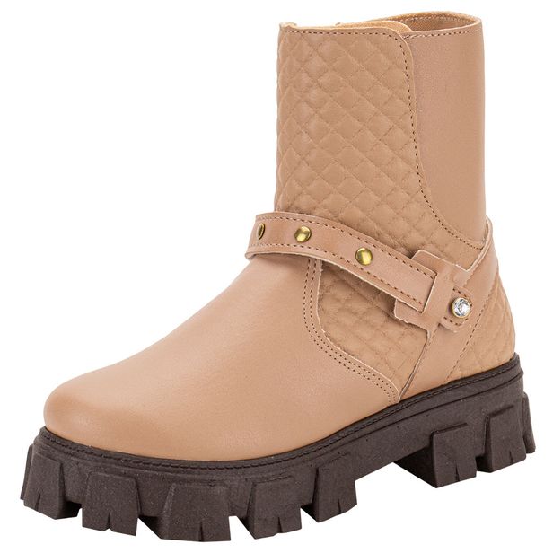 Bota Infantil Feminina Fanfik Trendy Kidy 4340006 SALMÃO 31