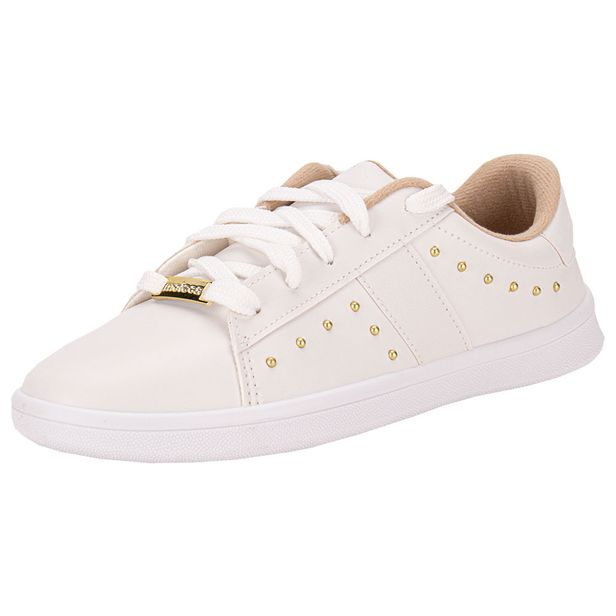 Tênis Feminino Casual Moleca 5797209 BRANCO 34