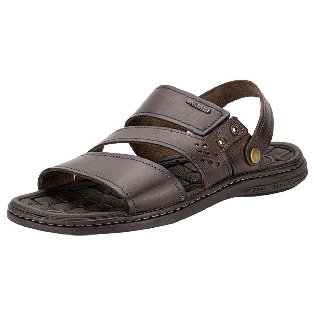 Sandália Masculina Pegada 131224 CAFÉ 38