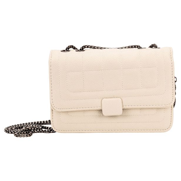 Bolsa Feminina Transversal H.E CY010 MARFIM