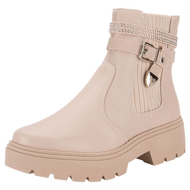 Bota Feminina Cano Baixo Mississipi MI612 NATURAL 34