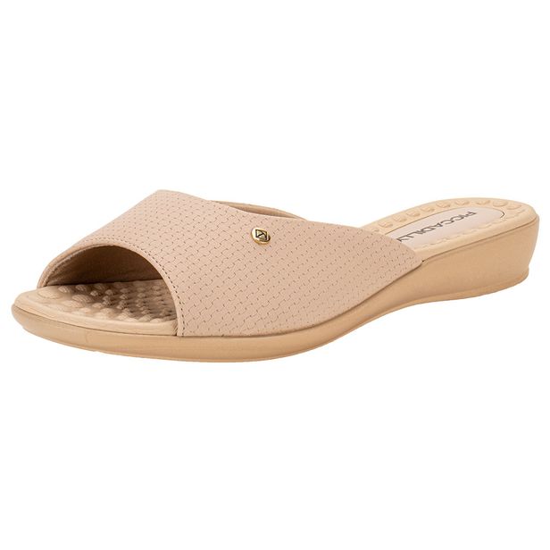 Tamanco Feminino Anabela Piccadilly 500352 BEGE 34