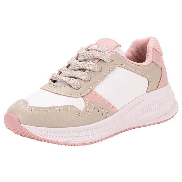 Tênis Infantil Feminino Molekinha 2577101 BRANCO/DOURADO 26